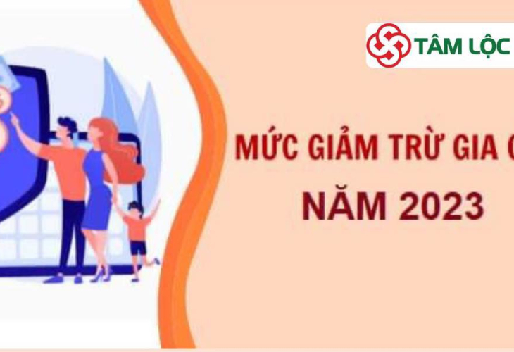 Mức giảm trừ gia cảnh năm 2023