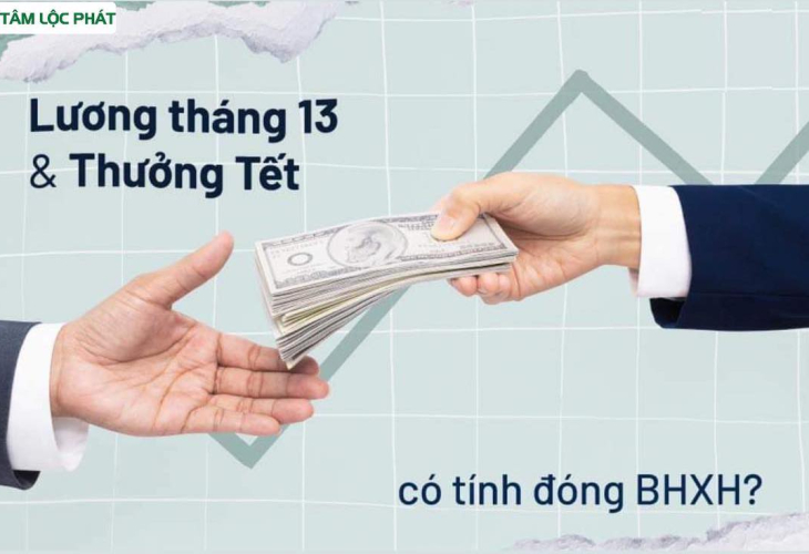 Lương tháng 13, thưởng Tết có phải đóng bảo hiểm xã hội không?