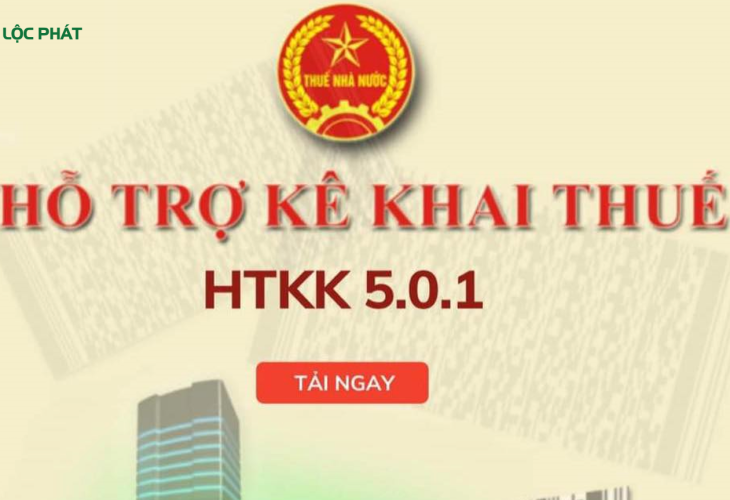 Thông báo Nâng cấp ứng dụng Hỗ trợ kê khai HTKK 5.0.1