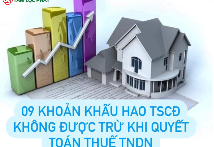 9 khoản khấu hao TSCĐ không được trừ khi quyết toán thuế TNDN