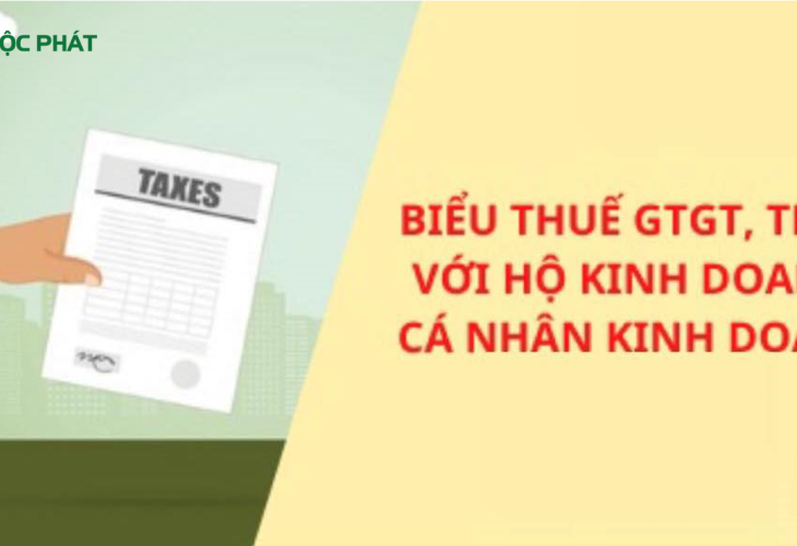 Biểu thuế GTGT, thuế TNCN với hộ kinh doanh, cá nhân kinh doanh năm 2023