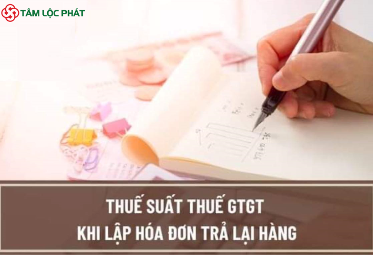 Thuế suất thuế GTGT khi lập hóa đơn trả lại hàng đối với hàng hóa mua năm 2022 nhưng đến 2023 phát sinh trả lại hàng là bao nhiêu?
