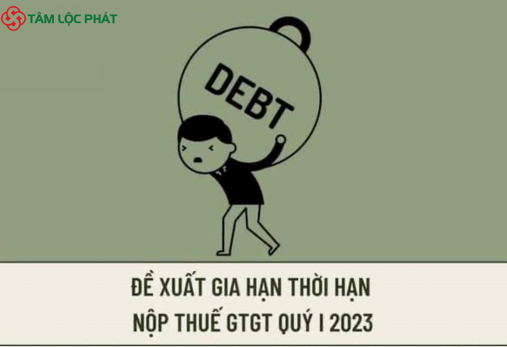 Đề xuất gia hạn thời hạn nộp thuế GTGT của kỳ tính thuế quý 1 năm 2023?