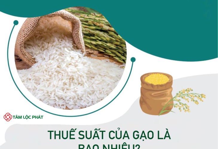 Thuế suất của gạo là bao nhiêu?