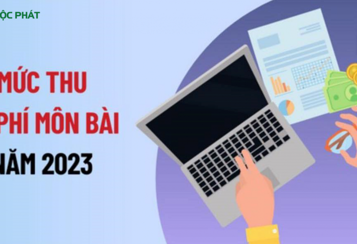 Mức thu lệ phí môn bài năm 2023