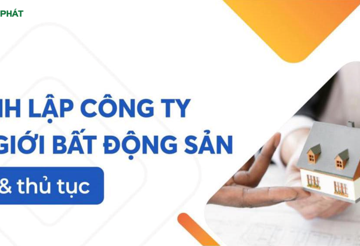 Thủ Tục Thành Lập Công Ty Môi Giới Bất Động Sản