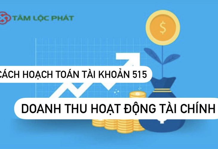 Cách hạch toán tài khoản 515 – Doanh thu hoạt động tài chính