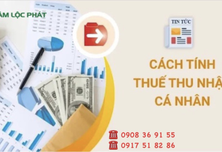 Cách tính thuế thu nhập cá nhân 2023