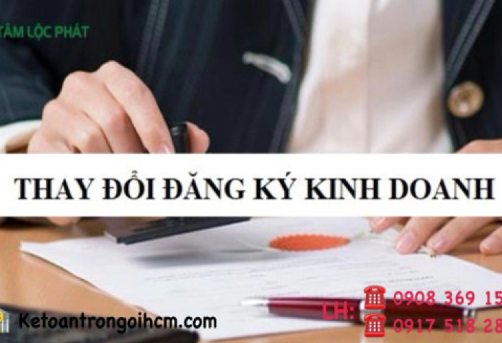 Thủ tục thay đổi đăng ký kinh doanh năm 2023 bạn cần biết