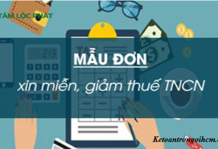 Mẫu đơn xin giảm thuế thu nhập cá nhân năm 2023