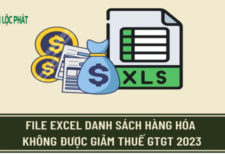 File excel Danh sách mặt hàng không được giảm thuế GTGT 2023 theo Nghị định 44/2023/NĐ-CP? Những nội dung cần lưu ý khi giảm thuế 2023?