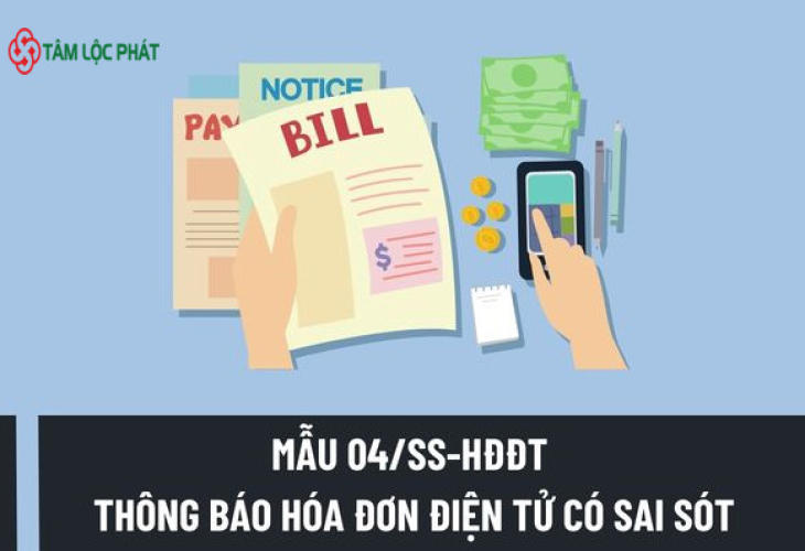 Hạn nộp mẫu 04/SS-HĐĐT thông báo hóa đơn điện tử có sai sót năm 2023 là ngày nào? Chậm nộp mẫu 04/SS-HĐĐT bị phạt bao nhiêu tiền?