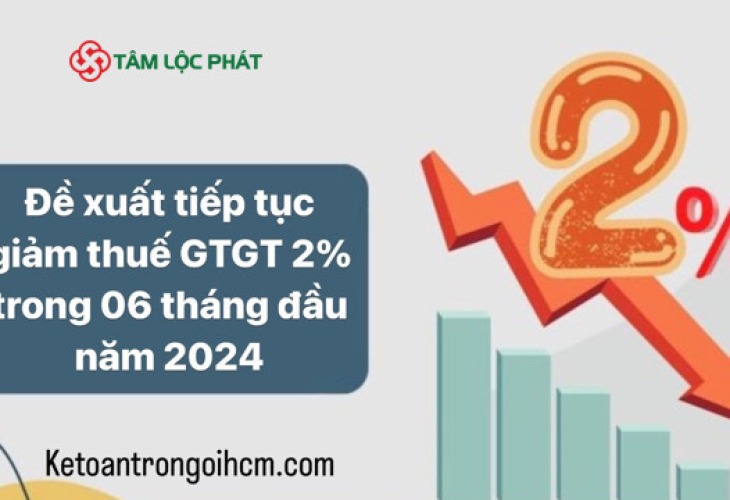 Đề xuất tiếp tục giảm thuế GTGT 2% trong 06 tháng đầu năm 2024?