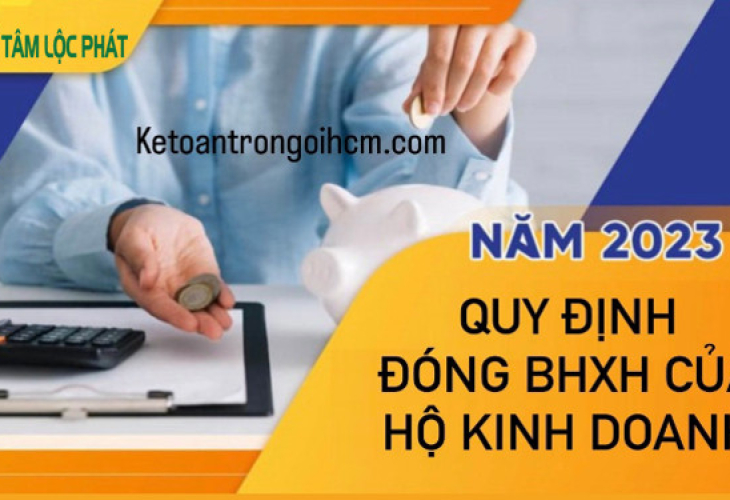 Mức đóng bảo hiểm xã hội của hộ kinh doanh năm 2023