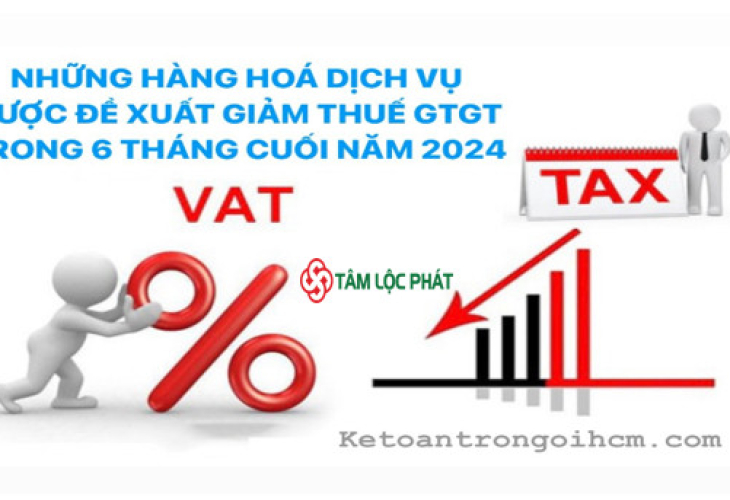 Những hàng hóa dịch vụ được đề xuất giảm thuế GTGT trong 6 tháng cuối năm 2024